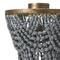 Hello Honey® 2-Tier Draped Wood Bead Semi-Flush Mount Ceiling Light